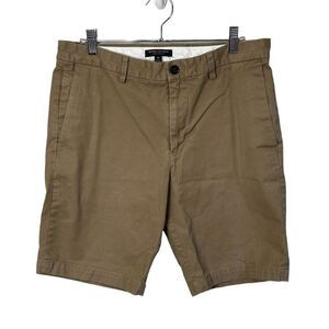 Banana Republic Aiden Tan Chino Khaki shorts size 33
